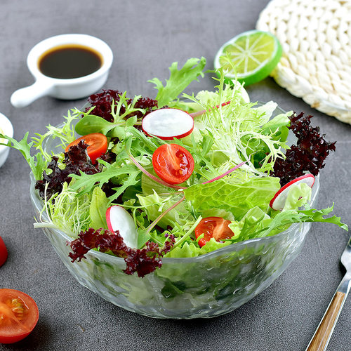 新鲜罗马生菜中西餐厅罗文罗纹绿色散叶健身即食沙拉蔬菜顺丰速运 - 图3