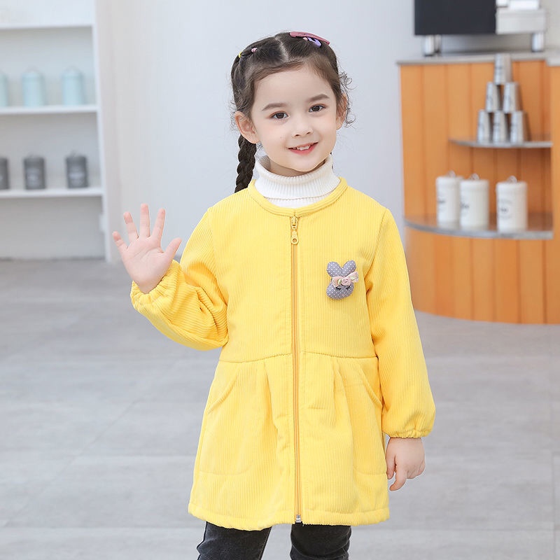 New zippered corduroy blouse is dirt-proof and easy to clean