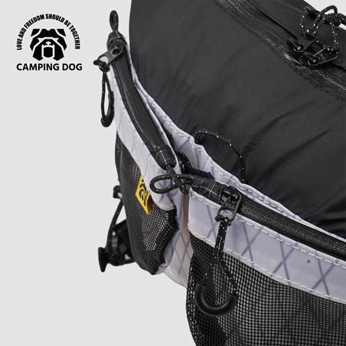 CAMPING DOG户外轻量化露营徒步斜挎包子母包X-Pac材质联飞鸟包 - 图3