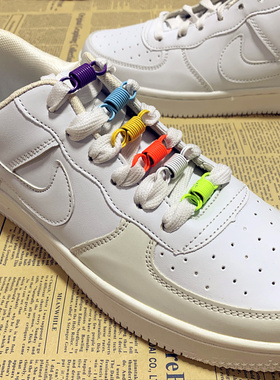 AJ1铁丝荆棘结鞋带扣空军一号AF1