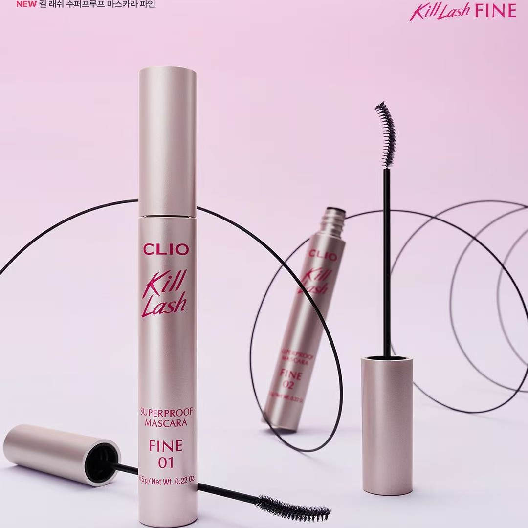 人生睫毛膏 9月韩国Clio KillLashfine新款睫毛膏极细3mm自然抗晕 - 图3
