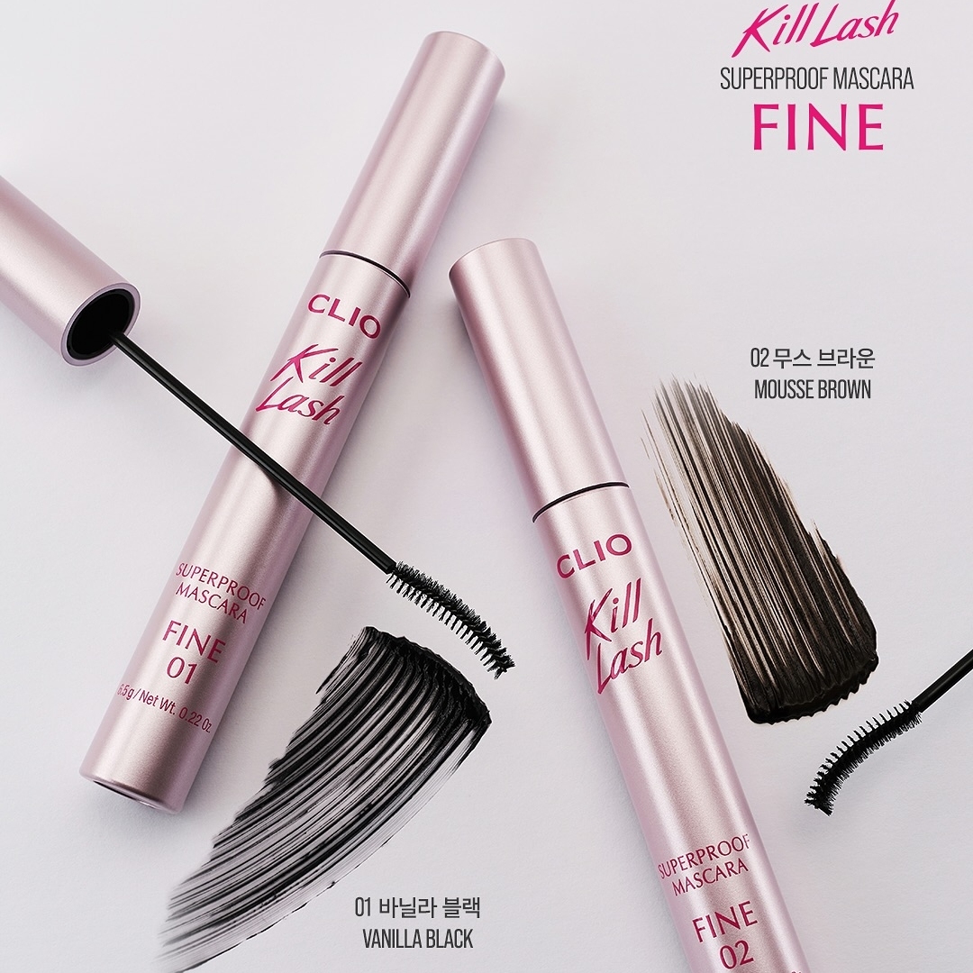 人生睫毛膏 9月韩国Clio KillLashfine新款睫毛膏极细3mm自然抗晕 - 图2