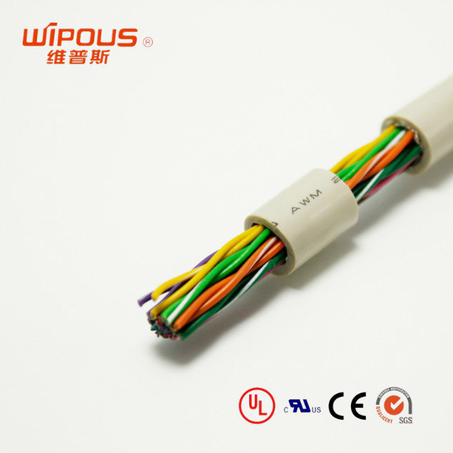 高柔UL认证美标UL20276 2-50芯22AWG 多芯护套控制坦克链拖链电缆 - 图0