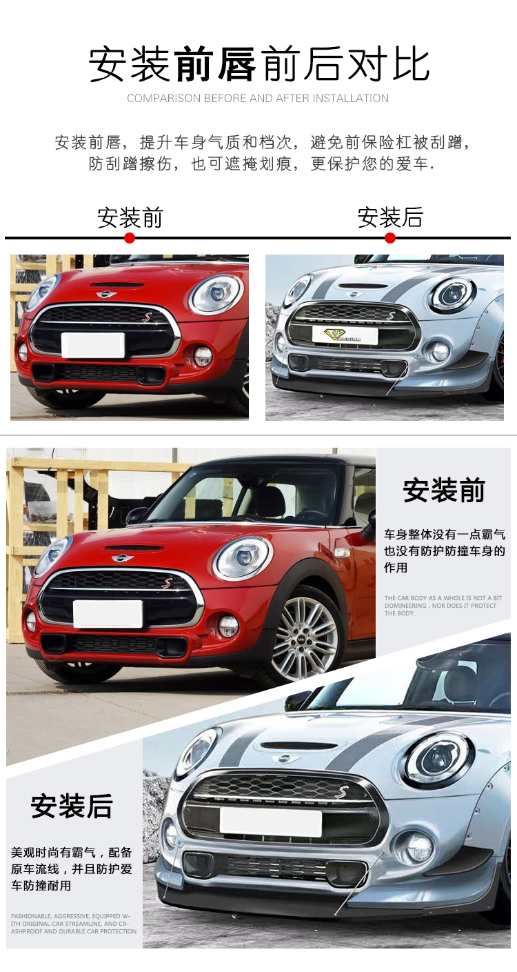 Mini F56赛车手迷你Cooper S TP款大包围改装 碳纤维宽体全套改款 - 图2