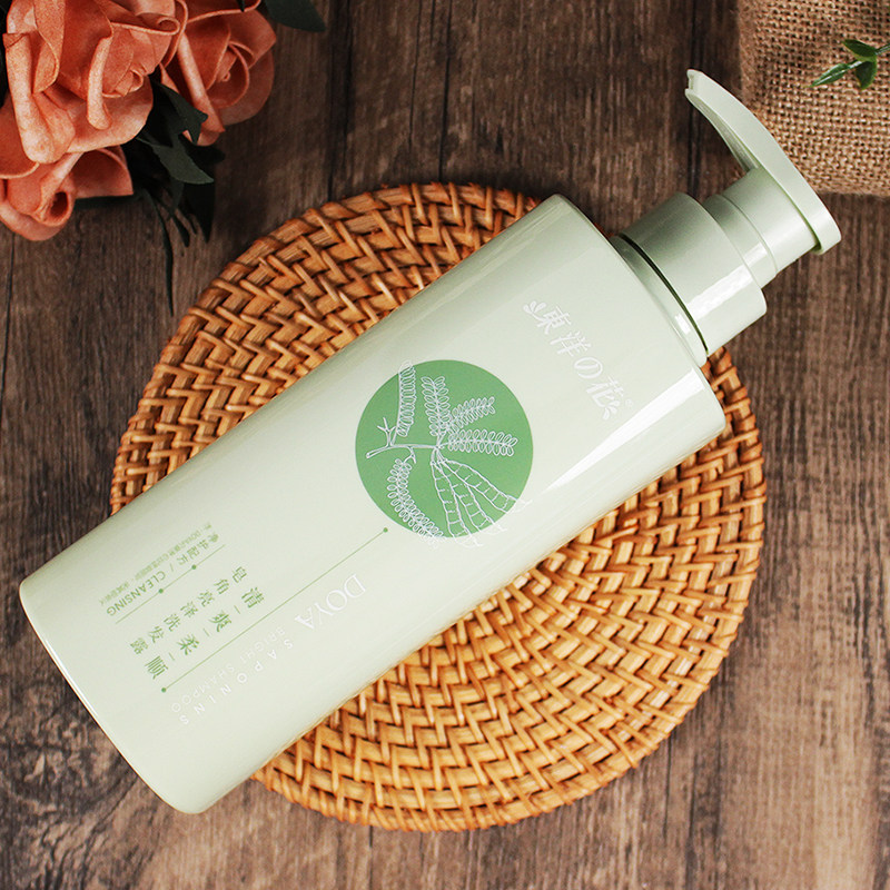 东洋之花洗发露黑芝麻柔顺皂角亮泽艾叶去屑洗发水女750ml大容量,淘宝优惠券,粉丝福利购,淘宝优惠卷