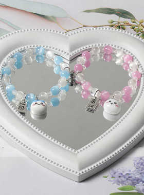 新款相吸爆款chiikawa手链小众设计感吉伊小八乌萨奇手串手饰品