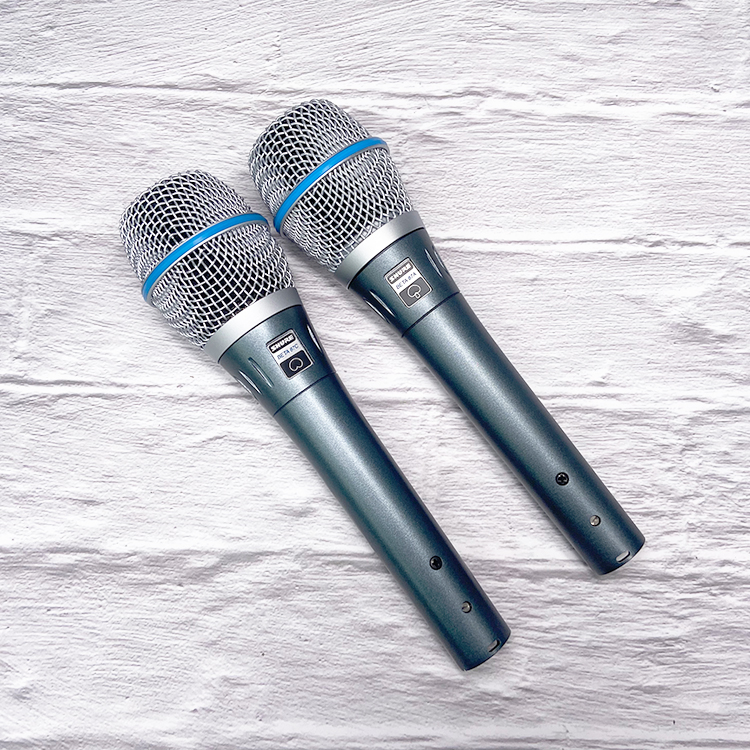 Shure/舒尔BETA87A 87C专业电容有线话筒家用K歌直播舞台演出手持 - 图1