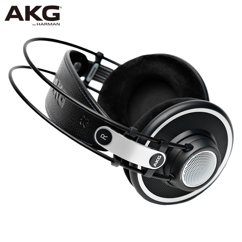 AKG/爱科技 K702耳机头戴式专业监听录音hifi音乐包耳k701升级版-图0