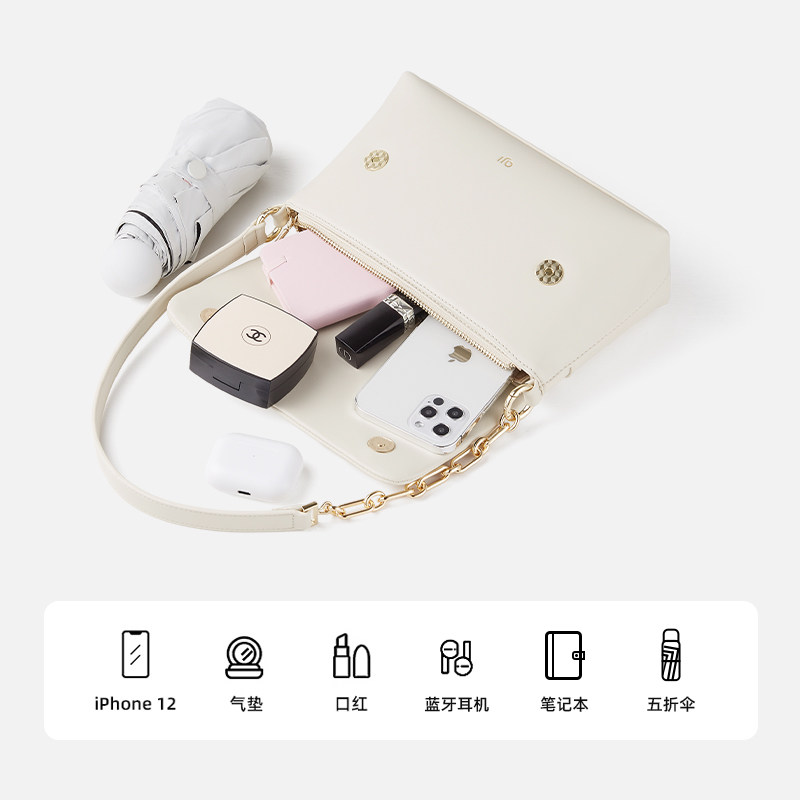 2022新款女士ins小众设计感单肩包 aji箱包女士包袋