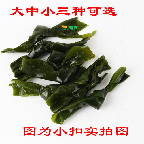 整箱包邮大连旅顺保鲜海带扣盐渍海带结餐饮食堂商用鲜海带丝头菜 - 图0