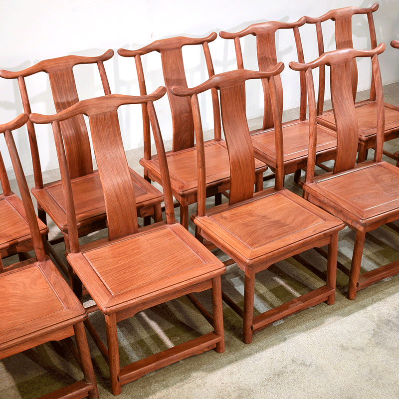 缅甸花梨木小官帽椅红木实木榫卯烘干靠背椅大果紫檀儿童换鞋凳子,淘宝优惠券,粉丝福利购,淘宝优惠卷