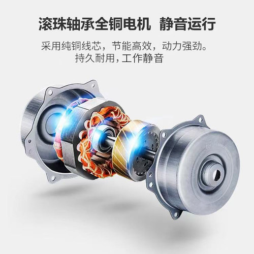 集成吊顶换气扇450x450强力静音排气扇45x45卫生间厕所厨房家用 - 图0