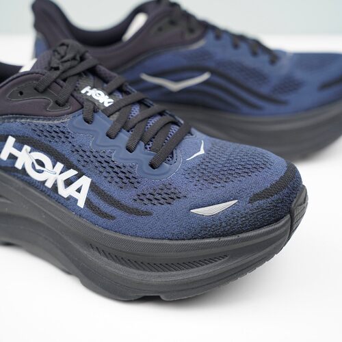 HOKA正品BONDI 9邦代9男子舒适缓震增高公路慢跑步鞋1162011-VCK - 图1