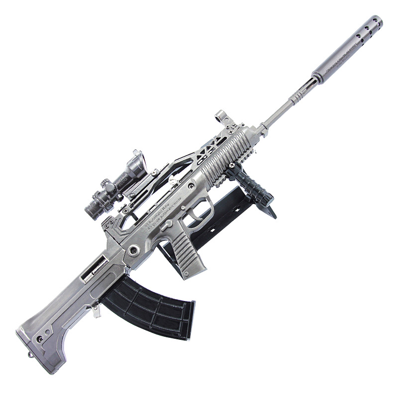 绝地和平求生精英游戏道具大号95式步枪金属模型手办摆件玩具枪 - 图3