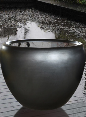 景德镇陶瓷乌龟特大号荷花睡莲缸