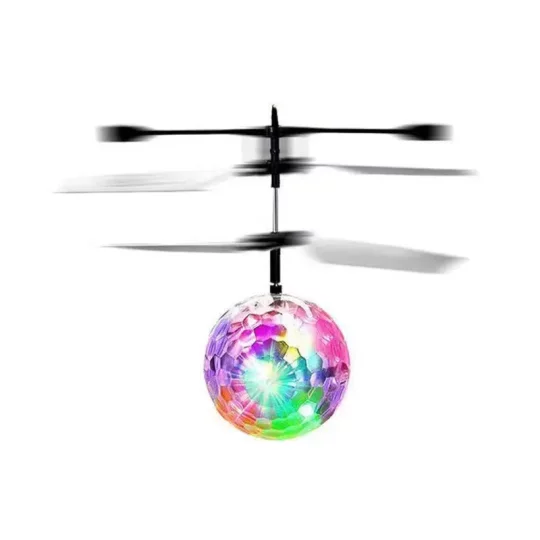 New and unique electric luminous flying ball children's induction