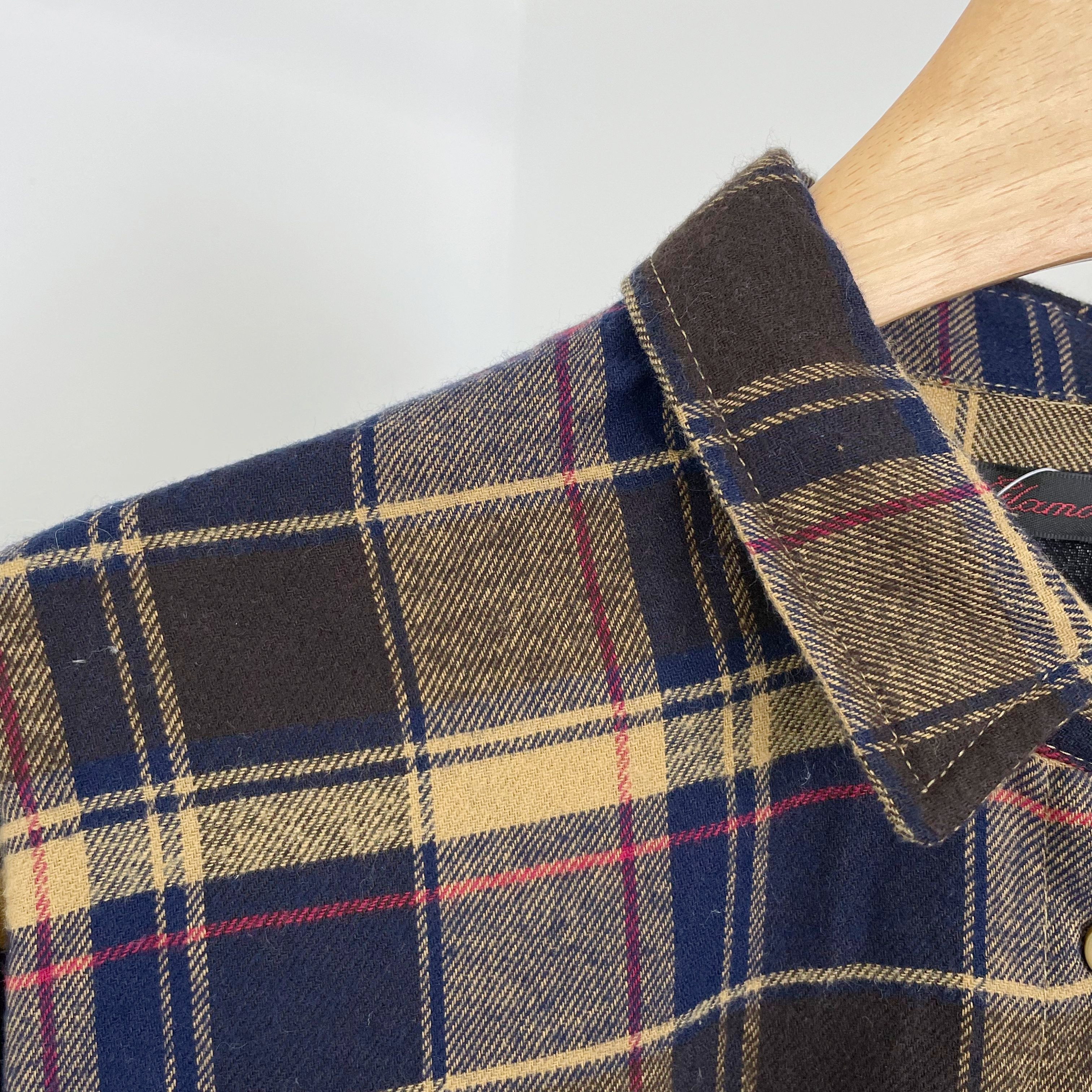 E6087日单新款女装宽松洋气长袖格子连衣裙翻领单排扣文艺长裙,淘宝优惠券,粉丝福利购,淘宝优惠卷