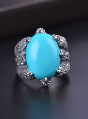 S925纯银戒指空托男女款霸气龙爪12*1613*1814*1915*2216*25镶嵌