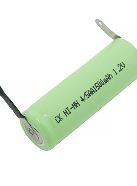 适用飞科剃须刀电池 4/5AA 1500mAh 1.2V 14*42充电电池 正品包邮