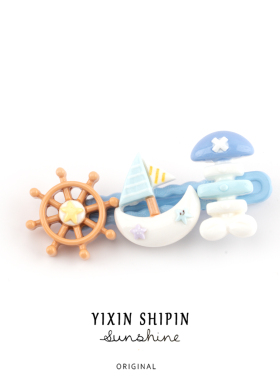 新款网红ins海洋系列发夹
