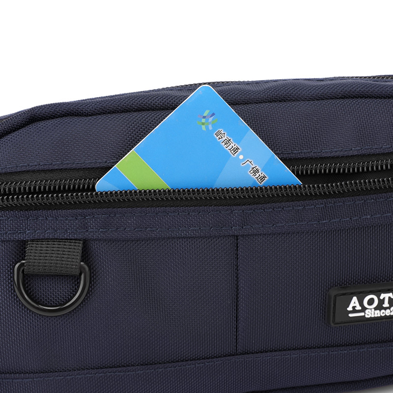 Casual waterproof large capacity multi-functional shoulder crossbody bag