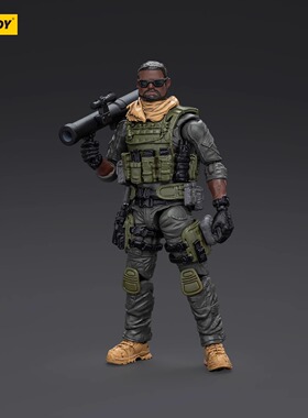 JOYTOY暗源硬核酷玩系列北约国防军第13突击队三人组1:18可动兵人