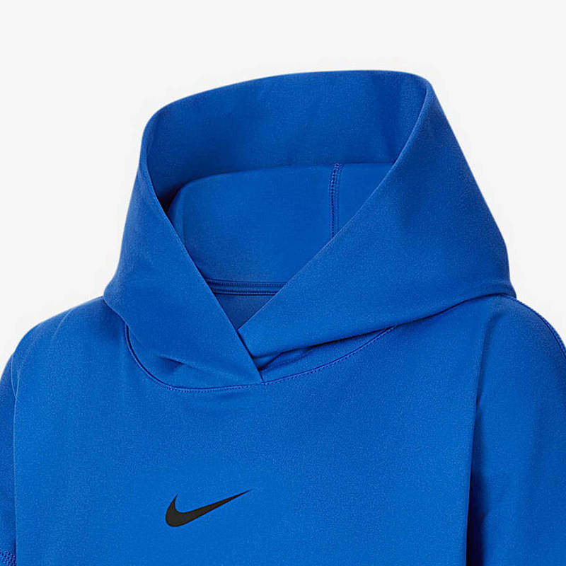 NIKE耐克DRI-FIT大童男孩速干透气针织训练套头连帽衫 IF1723-480,淘宝优惠券,粉丝福利购,淘宝优惠卷