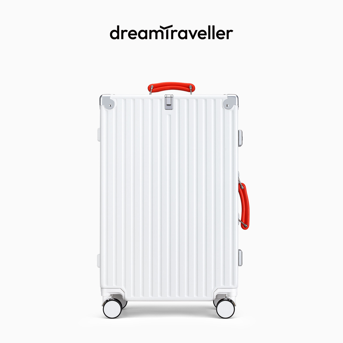 梦旅者复古拉杆箱万向轮铝框旅行箱20登机箱男24密码行李箱女26寸