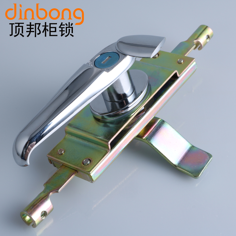 dinbong MS308-2A把手锁工业用大型机柜锁户外活动配电箱柜门锁-图2