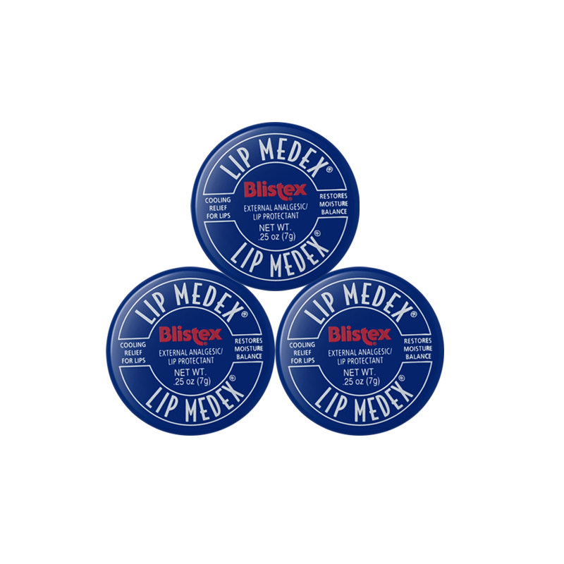 blistex百蕾适7g*3 dajiamai海外润唇膏