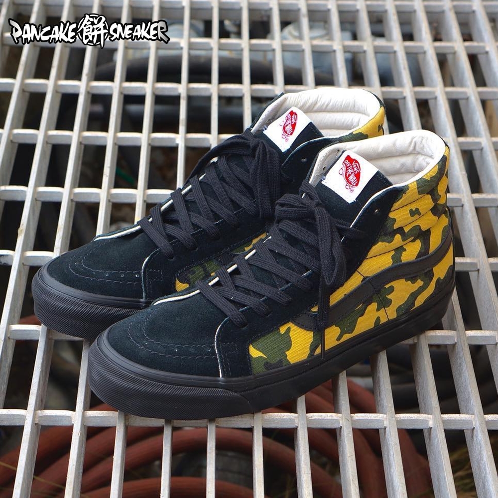 Vans Vault Sk8 Hi OG迷彩黑色高帮日潮男鞋帆布鞋板鞋VN0003T0U9