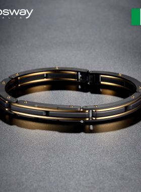 brosway手链潮小众感钛钢男友