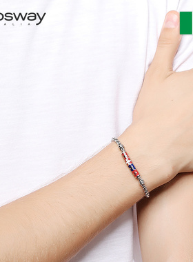 brosway手链欧美七海旗帜百搭潮