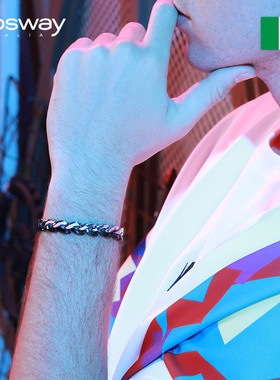 brosway小众个性简约男友手链