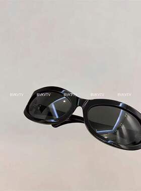 新品25FW复古猫眼发箍太阳护目镜