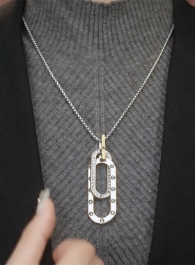 高级感毛衣链长款项链女