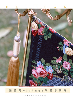 鳗鱼岛黄铜装饰摆件复古