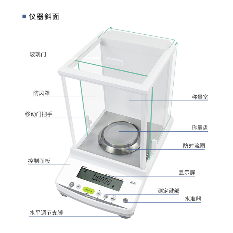 岛津电子分析天平AUW120D/AUY220/ATX224R/ATY324十万分之一0.1mg - 图2