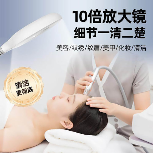 泰东冷热双喷蒸脸器喷雾机面部补水冷光灯热喷仪美容院专用纹绣灯 - 图0