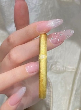 沙金（铜合金）复古点钻爆闪拉丝