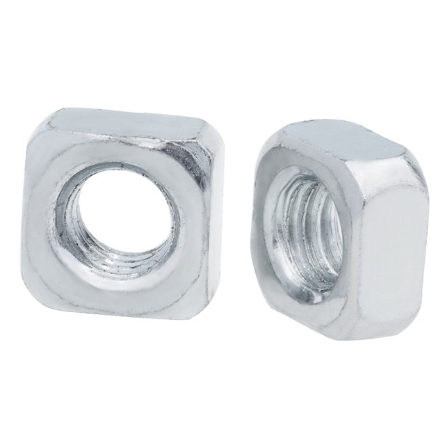 Strong standard brand galvanized rounded corner thin nut four corners