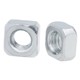 Strong standard brand galvanized rounded corner thin nut four corners