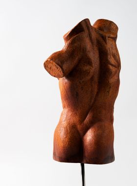 现代轻奢抽象艺术人物雕塑创意摆件桌面玄关客厅样板间装饰品