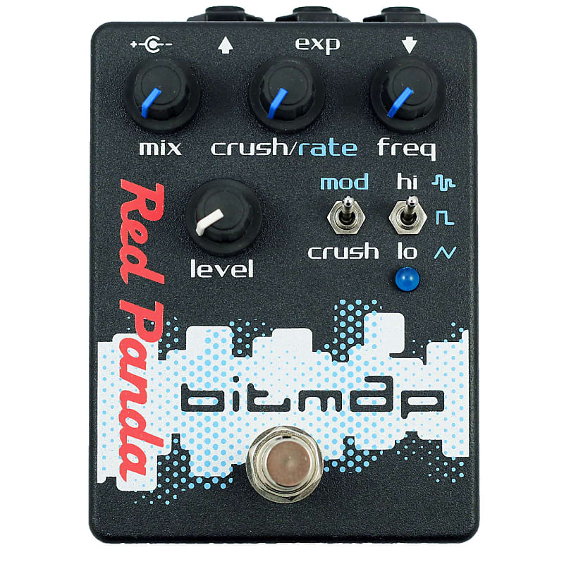 RED PANDA BITMAP 2 降比特率 fuzz ring Lofi电玩音效单块效果器 - 图0