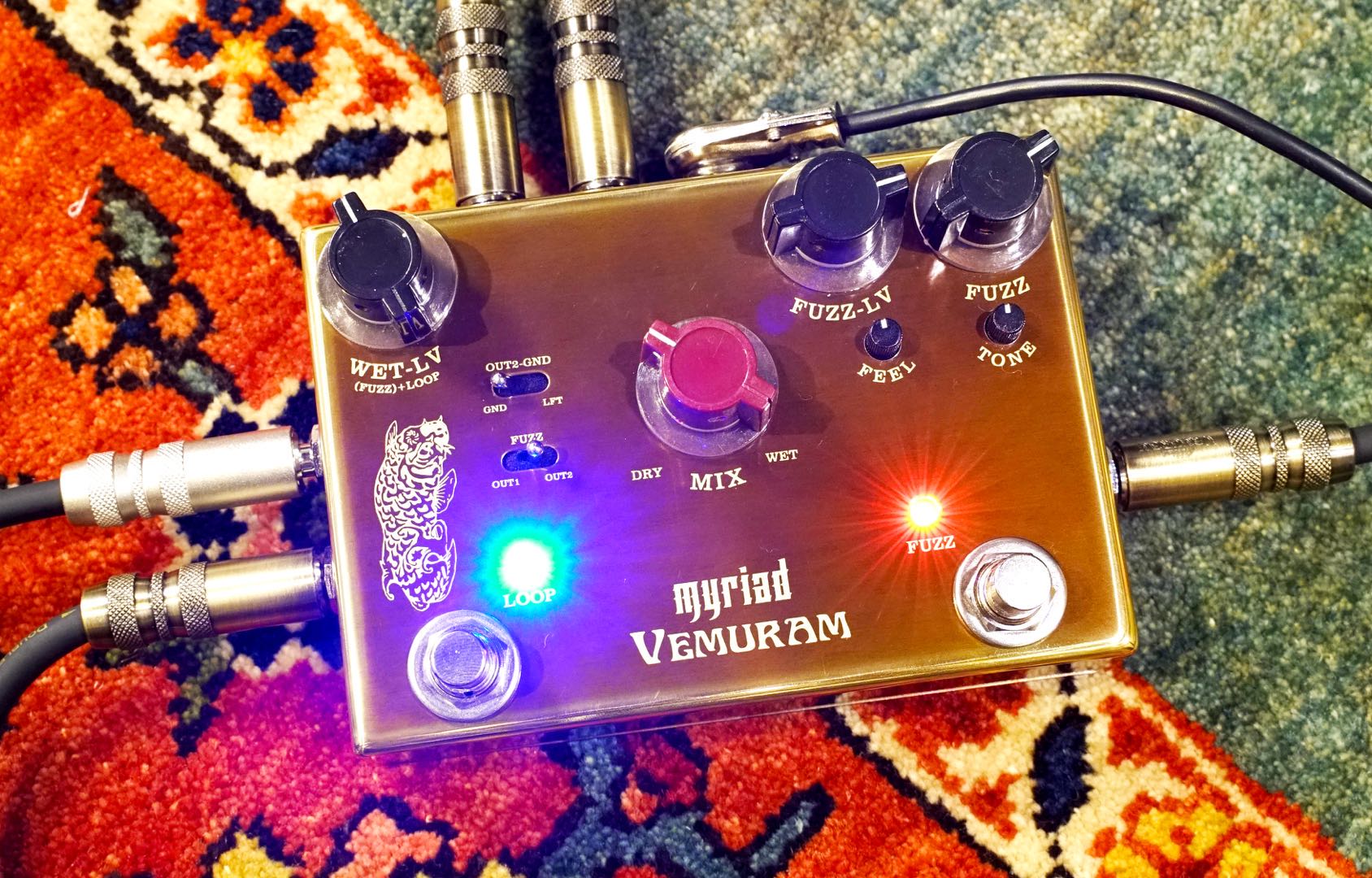 【宾果现货】Vemuram Myriad Josh Smith新款 Fuzz法兹单块效果器 - 图3