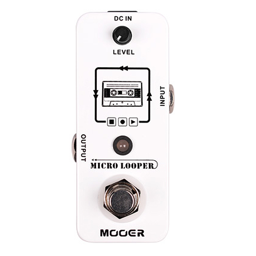 MOOER魔耳 Micro Groove Looper  吉他鼓机循环录音单块效果器 - 图0