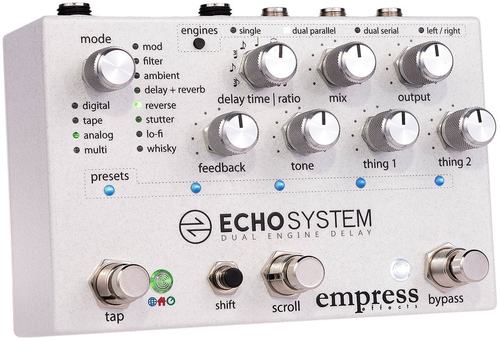 加拿大 Empress Echo System多模式发烧Delay延迟单块效果器-图1