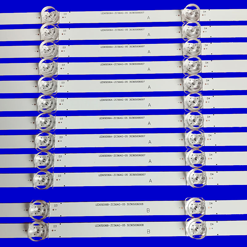 适用海尔65V81灯条LED65D06A-ZC56AG-05液晶电视LED背光6灯凹12条 - 图2