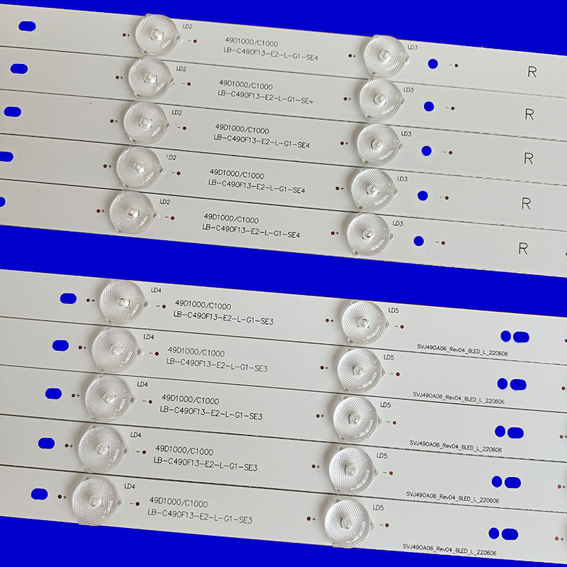 适用于长虹49S2 LED49C1080N灯条LB-C490F13-E2-L-G1-SE2 49D100 - 图1