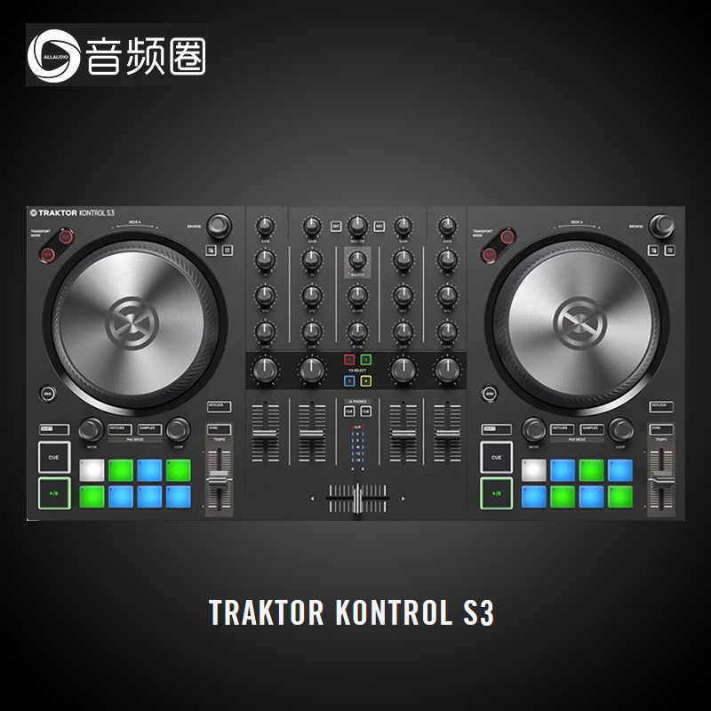 音频圈优选NI Traktor Kontrol S2 S3 S4 专业电音打碟机DJ控制器 - 图0